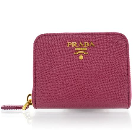 prada zip coin purse|Prada saffiano coin purse.